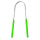 Stainless steel tongue cleaner, Green